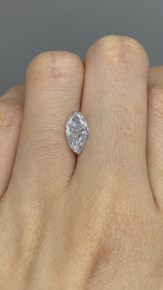 Load and play video in Gallery viewer, Marquise Cut 1.309Ct G VS
