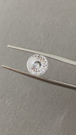 Load and play video in Gallery viewer, Portuguese Cut Lab Diamond 2.023ct F VS