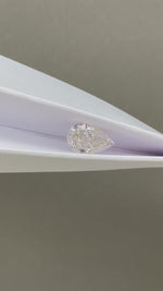 Load and play video in Gallery viewer, Pear Cut Lab Diamond 1.879 Ct G VS
