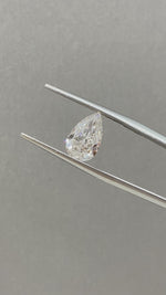 Load and play video in Gallery viewer, Pear Cut Lab Diamond 1.879 Ct G VS

