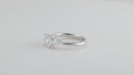 Load and play video in Gallery viewer, 1 CT Princess Cut Lab Diamond Three-Stone Engagement Ring
