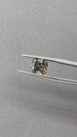 Load and play video in Gallery viewer, Champagne Cushion Cut Lab Diamond 2.671Ct VS