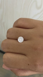Load and play video in Gallery viewer, Portuguese Cut Lab Diamond 2.022ct F VS