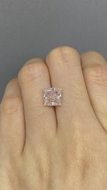 Load and play video in Gallery viewer, Champagne Princess Cut 2.685Ct  Lab Diamond VS
