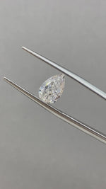 Load and play video in Gallery viewer, Pear Cut Lab Diamond 1.508CT G VS
