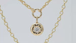Load and play video in Gallery viewer, 1CT Round Cut  Pendant Necklace