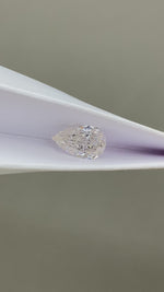 Load and play video in Gallery viewer, Pear Cut Lab Diamond 2.316 Ct G VS
