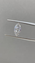 Load and play video in Gallery viewer, Marquise Cut 1.309Ct G VS
