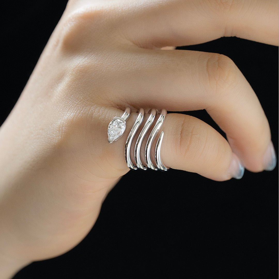 蛇结婚戒指 - LGG Jewelry
