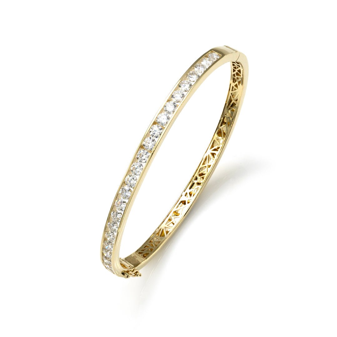 半圈钻石手镯 - LGG Jewelry