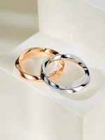 Charger l'image dans la visionneuse de galerie, 莫比乌斯环对戒 - LGG Jewelry
