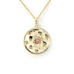 Lade Bild in die Galerieansicht, 星星狗牌粉钻镶项链 - LGG Jewelry