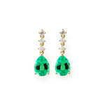 Load image into Gallery viewer, 祖母绿耳坠 - LGG Jewelry