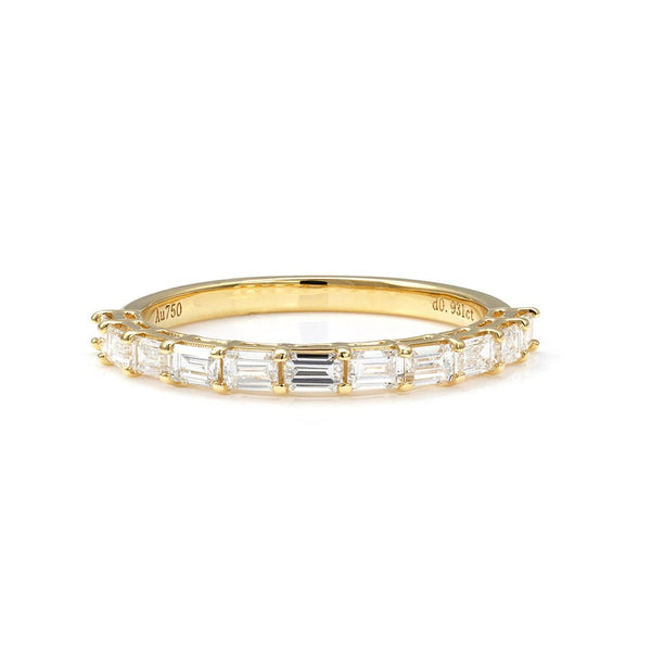 半圈祖母绿排戒 - LGG Jewelry