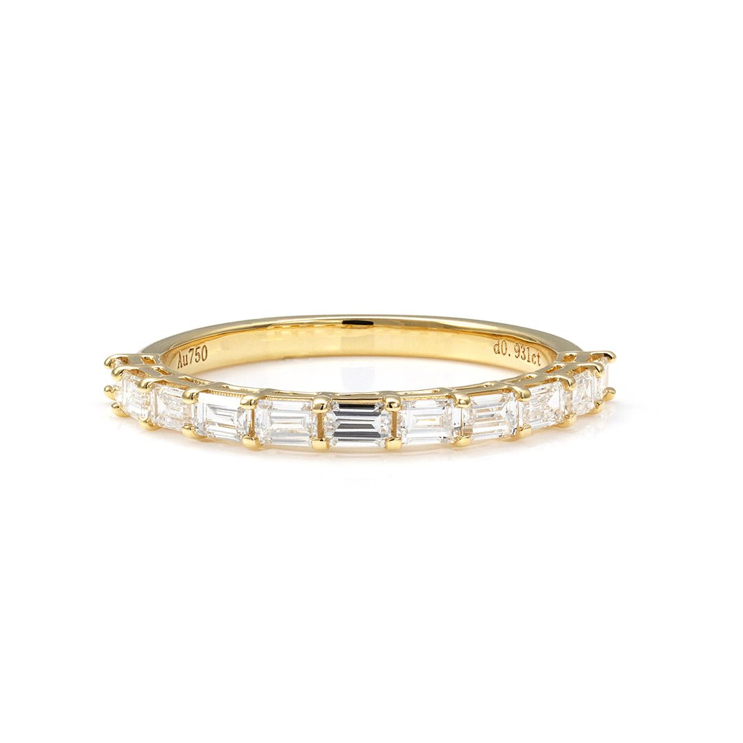 半圈祖母绿排戒 - LGG Jewelry