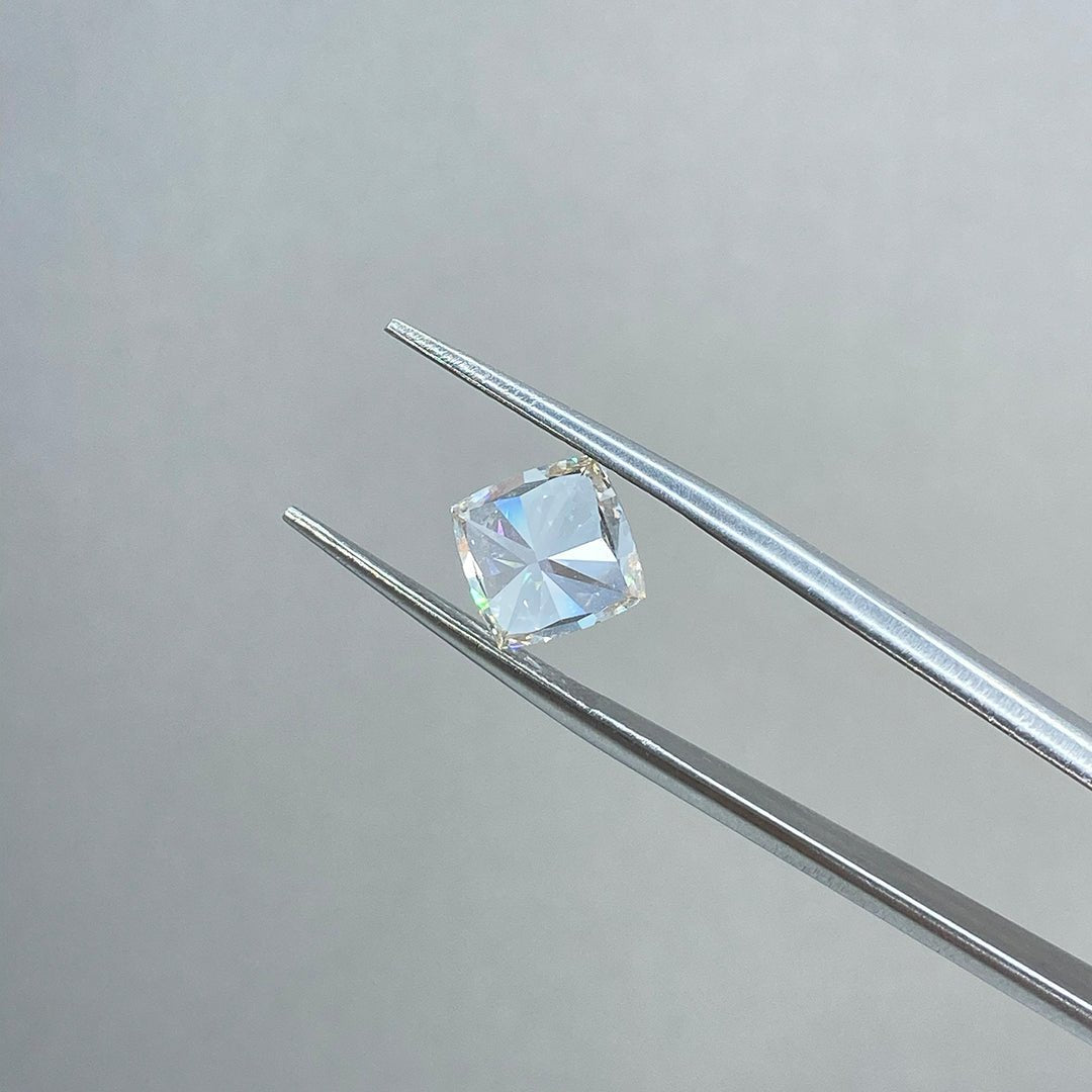 Rectangular Cushion Cut Lab Diamond 3.283 Ct IJ VS - LGG Jewelry