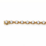 Load image into Gallery viewer, 14K Yellow Gold Tennis Bracelet